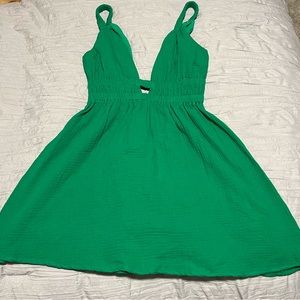 Casual Green Dress